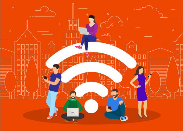 Internet rápida em todo o hotel