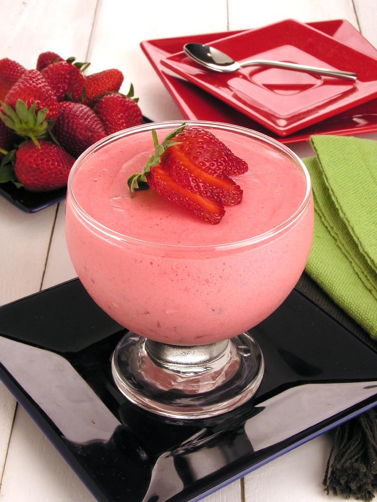 Mousse de Morango